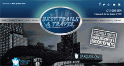 Desktop Screenshot of besttrailstravel.com
